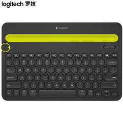 logitech 罗技 K480 无线蓝牙键盘 黑色 无光
