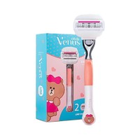 Gillette 吉列 女士脱毛刀丘可熊款 (1刀架+2刀头)