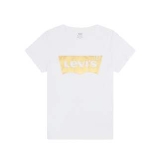 Levi's 李维斯 Logo Tee系列 女士圆领短袖T恤 17369-1554 白色 M