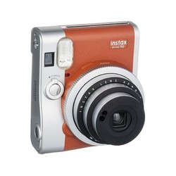 FUJIFILM 富士 拍立得instax mini90 mini40升级款 即拍即得 一次成像相机  棕色（现货） 官方标配