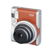 FUJIFILM 富士 INSTAX 富士instax 拍立得相机 Instax mini90一次成像复古相机 mini90 棕色