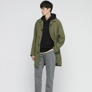 UNIQLO 优衣库 EZY DENIM 男士牛仔长裤 433327 铅灰色 3XL