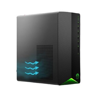 OMEN 暗影精灵5 九代酷睿版 游戏台式机 黑色 (酷睿i7-9700、GTX 1660 Super、8GB、256GB SSD+1TB HDD、风冷)