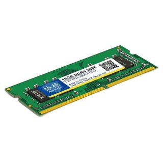 xiede 协德 PC4-2666V DDR4 2666MHz 笔记本内存 普条 绿色 16GB