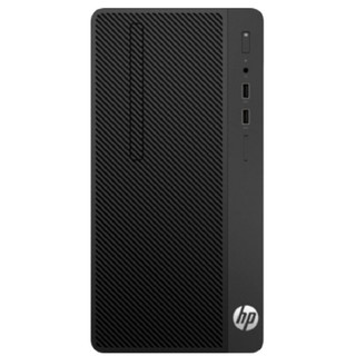 HP 惠普 288 Pro G4 MT 九代酷睿版 23.8英寸 商用台式机 黑色 (酷睿i3-9100、核芯显卡、8GB、128GB SSD+1TB HDD、风冷)