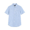 bossini 堡狮龙 男士短袖衬衫 20FWW41105001042 水晶蓝色 XXL