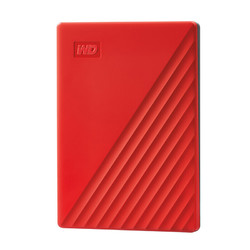 Western Digital 西部數據 WD)2TB USB3.0移動硬盤 2.5英寸 紅色WDBYVG0020BRD