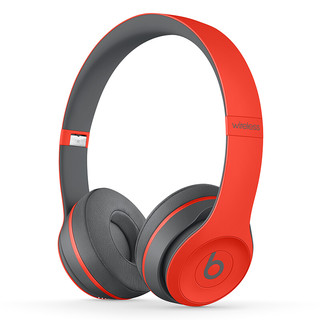 Beats Solo 3 Wireless 狗年限量款 耳罩式头戴式无线蓝牙降噪耳机 霹雳红