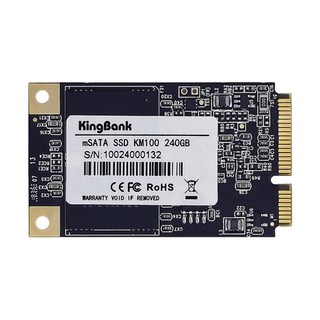 KINGBANK 金百达 240GB SSD固态硬盘 MSATA接口 KM100系列