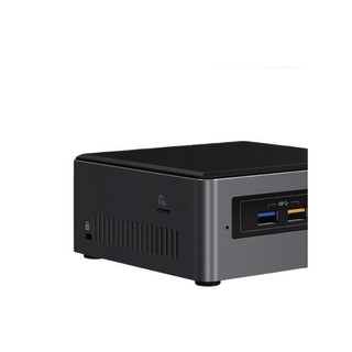 intel 英特尔 NUC8I7BEH6 台式机 黑色(酷睿i7-8559U、核芯显卡、8GB、256GB SSD、风冷)