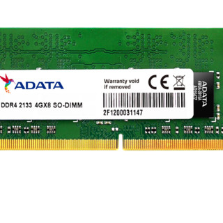ADATA 威刚 万紫千红系列 DDR4 2133MHz 笔记本内存