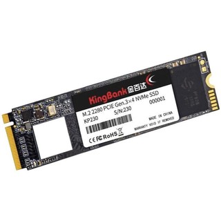 KINGBANK 金百达 KP230 NVMe M.2 固态硬盘 128GB (PCI-E3.0)