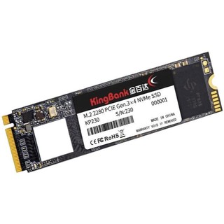 KINGBANK 金百达 512GB SSD固态硬盘 M.2接口(NVMe PCIe 3.0) 读速3000MB/s KP230系列