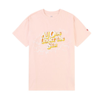 Levi's 李维斯 女士圆领短袖T恤 17467-0010 淡粉色 XS