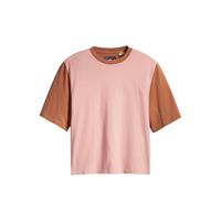 Levi's 李维斯 午夜蓝牌系列 LMC 女士圆领短袖T恤 74910-0003 拼色 XS