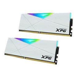 ADATA 威刚 XPG 龙耀 D50 16G(8G*2) DDR4 3600 釉白电竞RGB内存条