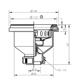 MOEN 摩恩 10 提笼式水槽下水器