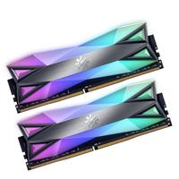 ADATA 威刚 XPG系列 龙耀 D60G DDR4 3600MHz RGB 台式机内存 灯条 黑色 16GB 8GBx2