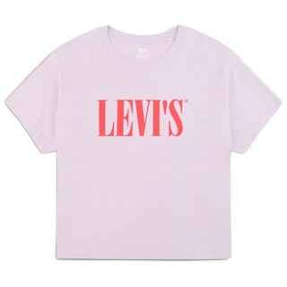 Levi's 李维斯 轻松浪系列 女士圆领短袖T恤 69973-0099 紫色 L