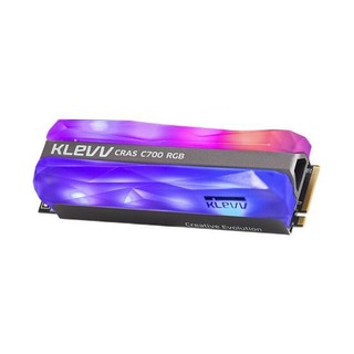 KLEVV 科赋 CRAS C700 RGB NVMe M.2 固态硬盘 960GB（PCI-E3.0）