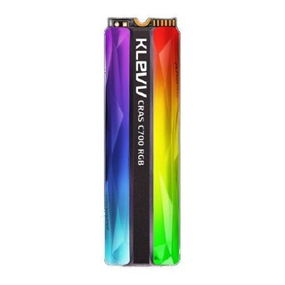 KLEVV 科赋 CRAS C700 RGB NVMe M.2 固态硬盘 960GB（PCI-E3.0）