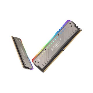 Crucial 英睿达 铂胜 TACTICAL系列 DDR4 3000MHz RGB 台式机内存 灯条 棕色 8GB BLT8G4D30BET4K