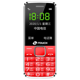 K-TOUCH 天语 Q21C 电信版 2G手机 魅丽红