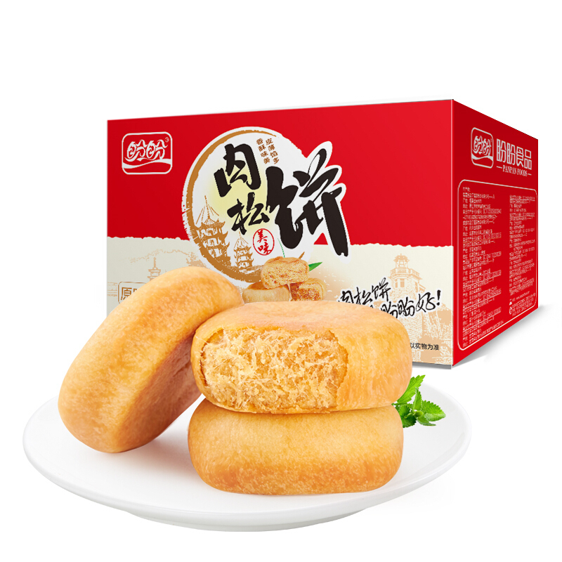 盼盼 肉松饼 原味 1kg