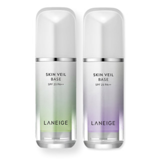 LANEIGE 兰芝 雪纱丝柔防晒隔离乳 SPF25 PA++ 30ml*2 #60浅绿色