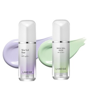 LANEIGE 兰芝 雪纱丝柔防晒隔离乳 SPF25 PA++ 30ml*2 #60浅绿色