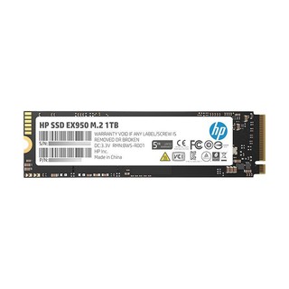 HP 惠普 EX950 NVMe M.2 固态硬盘（PCI-E3.0）