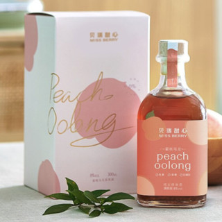 MissBerry 贝瑞甜心 蜜桃乌龙 纯发酵果酒 300ml