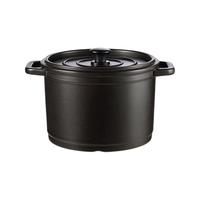 京东京造 砂锅(30.3cm、5L、陶瓷、黑色)