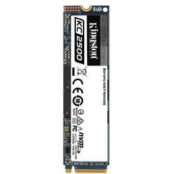 Kingston 金士顿 1TB SSD固态硬盘 M.2接口(NVMe协议) KC2500系列