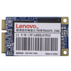 Lenovo 联想 SSD固态硬盘 256GB mSATA接口 SL700固态宝系列