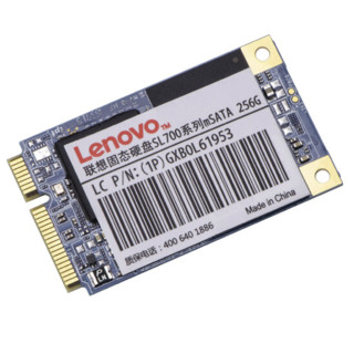 Lenovo 联想 SL700 MSATA  固态硬盘 256GB（SATA总线）