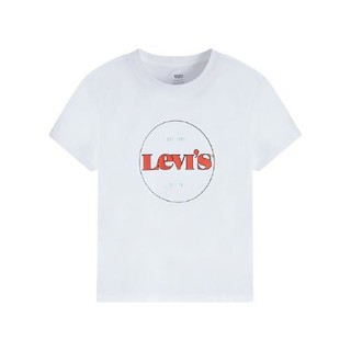 Levi's 李维斯 女士圆领短袖T恤 69973-0153 白色 S