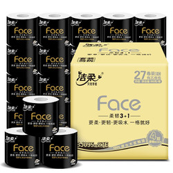 C&S 洁柔 Face系列 卷纸 4层180g27卷