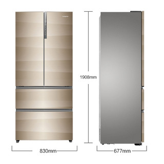 Casarte 卡萨帝 BCD-559WDCAU1 风冷多门冰箱 559L 布伦斯金