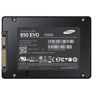 SAMSUNG 三星 850 EVO SATA 固态硬盘 500GB (SATA3.0)