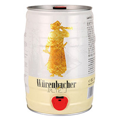Würenbacher 瓦伦丁 小麦白啤酒 5L