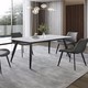 UVANART 优梵艺术 阿尔诺 岩板餐桌套装 1.4m（一桌四椅）