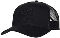 SUPERDRY 极度干燥 Superdry 极度干燥 男士 Logo 卡车司机棒球帽 黑色 均码