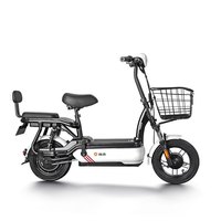 Yadea 雅迪 尚程2.0L 电动自行车 TDT1224Z 48V24AH锂电池 灰色