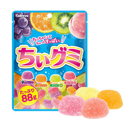 Kabaya 日本进口 卡巴也(Kabaya)什锦水果味软糖88g