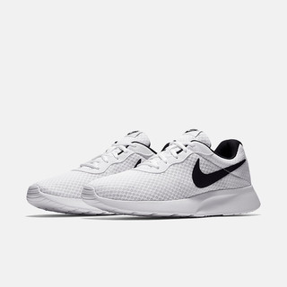 NIKE 耐克 Tanjun 男子跑鞋 812654-101 白黑色 43