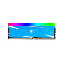 GALAXY 影驰 GAMER系列 GAMER BLUE DDR4 3200MHz RGB 台式机内存 蓝色 8GB
