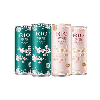 RIO 锐澳 微醺系列 春季限定 预调鸡尾酒 樱花龙舌兰风味 330ml*2罐