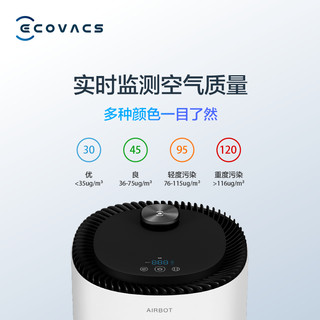 科沃斯（Ecovacs）沁宝Andy空气净化器机器人智能家用可移动自动规划路线AD88