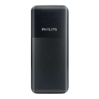 PHILIPS 飞利浦 E106 移动联通版 2G手机 石墨黑